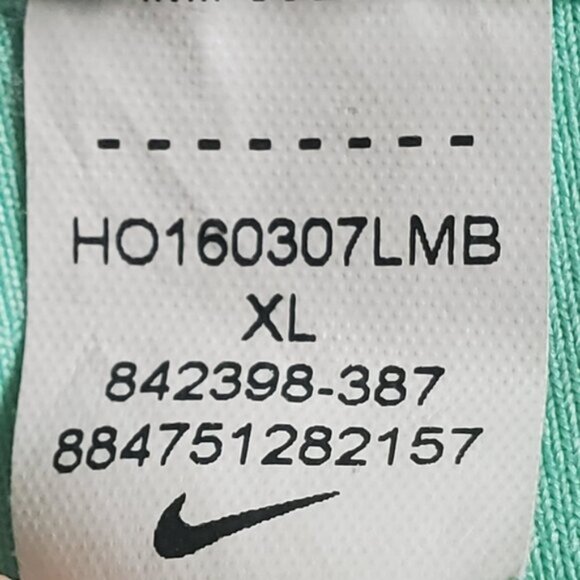 Nike Swoosh Aqua Green Sports Bra Size XL - Picture 8 of 8